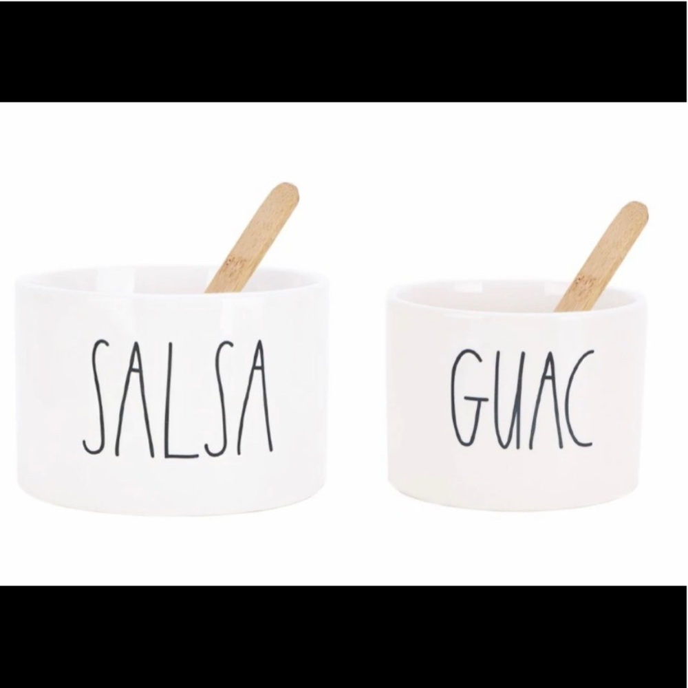 New Rae Dun Guac and Salsa Bowl Set